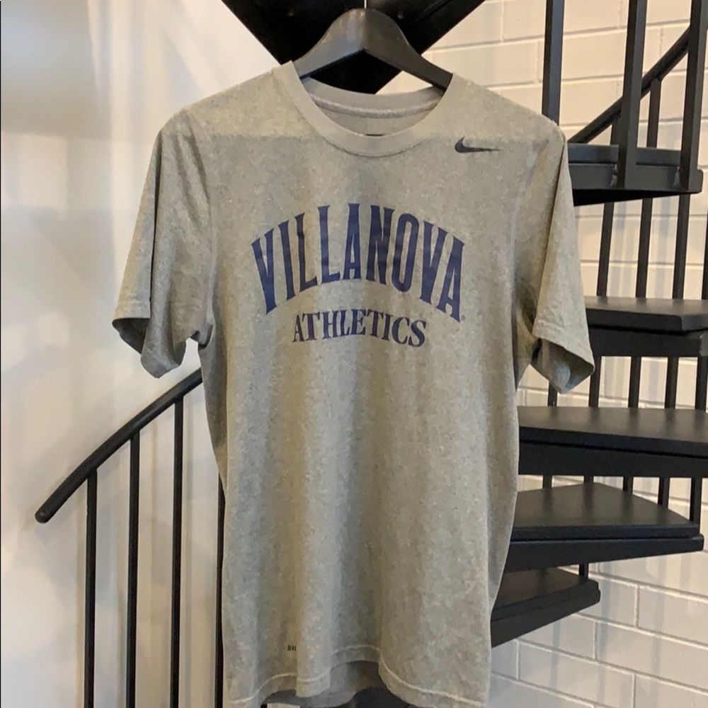 Villanova grey Nike Dri fit short sleeve shirt